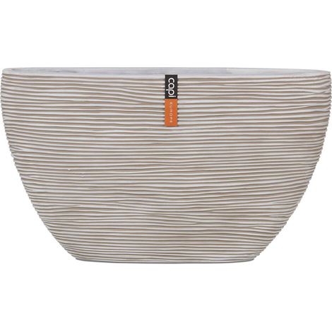 Bac Rib en fibres de verre Int. bullet 59x14x35 cm sable - dimhaut: H 35 cm - couleur: Sable