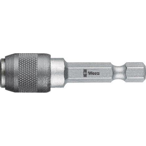 WERA Schnellwechsel-Bithalter 1/4" -1/4" 6-kant 51mm