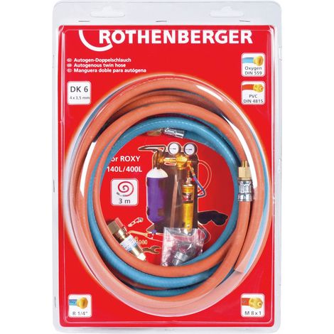 ROTHENBERGER ROXY Ensemble double tuyau 3m - 35785