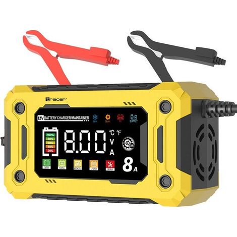 Rectificador Tracer 47777 DT128 de 12 V y 8 A: Diagnóstico y mantenimiento (1/3)