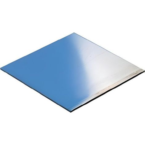Plaque Aluminium - 100 X 100 X 1.5 Mm - Bricolage Construction - 1 Piece