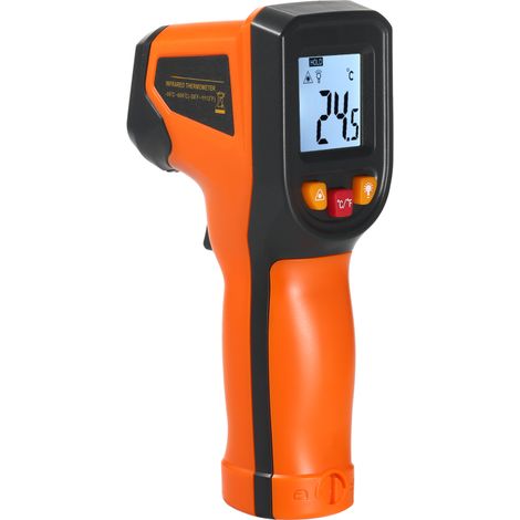 Thermomètre infrarouge sans contact, numérique, plage -50°C à 600°C (industriel, culinaire, automobile) (1/5)