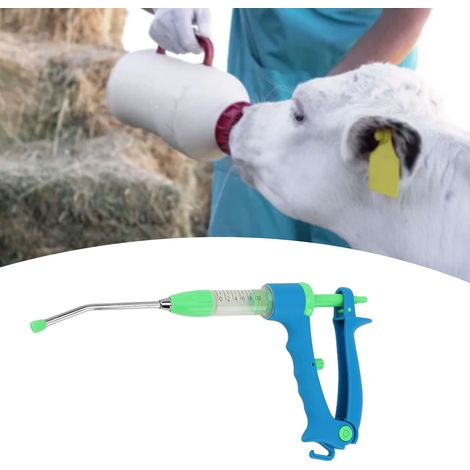 Distributeur de médicaments vétérinaires pour porcs, bovins et ovins : pistolet à médicaments, pulvérisateur, pistolet à aliments, dispositif de distribution continue, distributeur de médicaments de 1 (1/5)