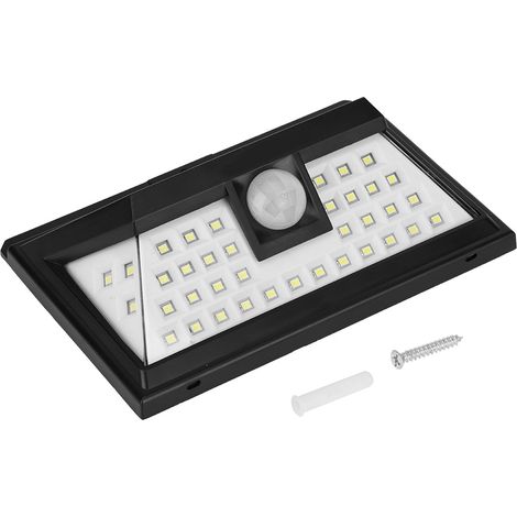 Lampe solaire extérieure étanche à détecteur de mouvement, 40 LED, idéale pour le jardin, la terrasse et le patio. (1/5)