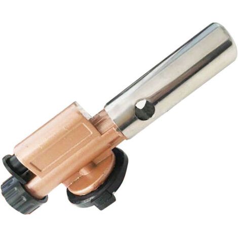 Pair buse de chalumeau de cuisine, chalumeau à gaz portable M60, tête coupe-vent pour barbecue, cuisson, soudure légère et allumage (1/5)