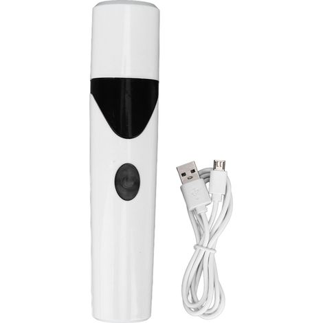 Coupe-griffes chien et chat portable électrique silencieux lime à ongles manucure tondeuse propre pour petits moyens grands animaux (1/5)