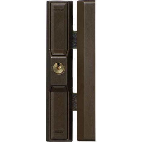 Verrou de Fenêtre DF88 - Dispositif de Verrouillage des Fenêtres de Toit, à Verrouillage Différent - Niveau de Sécurité 8-11900 - Marron (1/5)