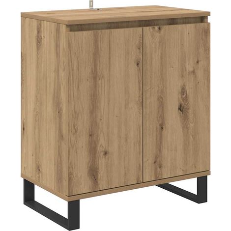 Sideboard Artisan Oak 60 x 35 x 70 cm Engineered Wood vidaXL