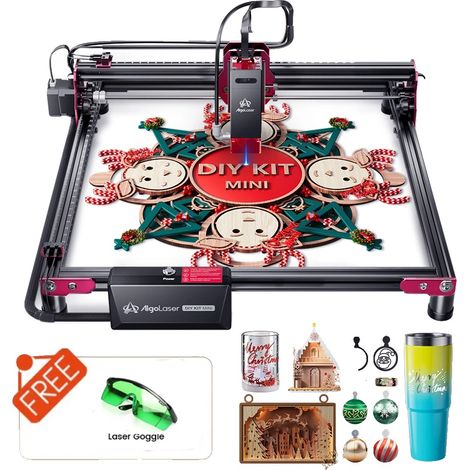 Mini graveur laser, performance haute vitesse, options de contrôle polyvalentes, KIT DIY MINI 5W 1 (1/2)