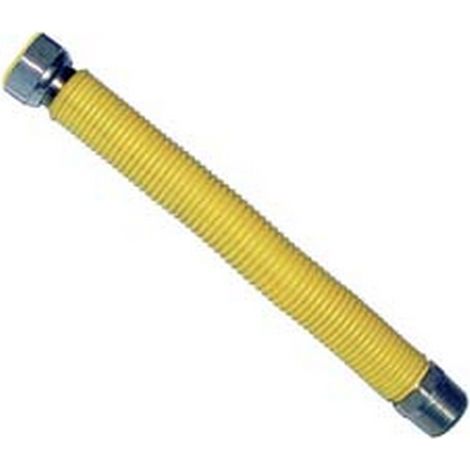 1PZ FLESSIBILE ESTENSIBILE GAS ACCIAIO INOX MF MF 3/4" DN 20 mm100/200
