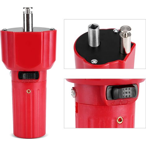 Moteur Rotatif de Barbecue CW/CCW avec Fil USB - ABS+ Métal - Red - 4.2 RPM - DC 5V (1/5)