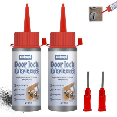 60ml2 Graphite en Poudre, Lubrifiant Pour Cylindre De Serrure (1/5)