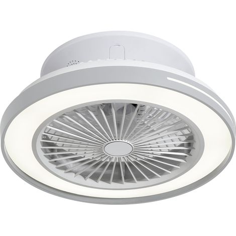 Ventilador de techo con luz LED y altavoces (1/4)