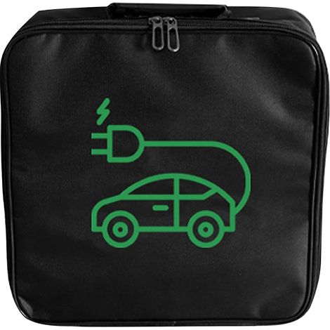 Sac pour câble de chargement de voiture électrique de grande capacité, sac pour câble de charge de voiture électrique, câble d'extension EV, adaptateur conteneur, organisateur de coffre pour outils de (1/5)