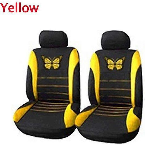 Housses de siège auto papillon universelles, housses de protection pour sièges auto, accessoires intérieurs pour voiture femme (9 couleurs) (1/5)