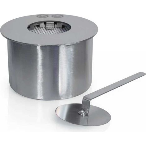 Bioethanol-Brenner für Kamin 1,5 L, aus Edelstahl ü17 cm