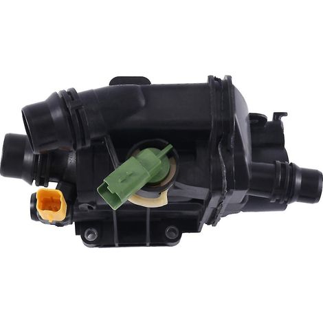 9807198480 Ensemble thermostat de sortie d'eau de refroidissement moteur pour 208 408 3008 C3 C4 Ds3 Ds4 1.2t-- (1/5)