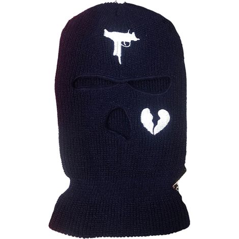 Cagoule 3 trous tricotée couvrant le visage, respirante et coupe-vent pour ski, cyclisme, course à pied - Hommes et femmes