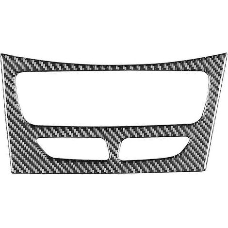 Kit de garniture de panneau de commande de climatisation de console centrale en fibre de carbone pour Ford Escape 2017-2020 - Accessoires intérieurs (1/5)