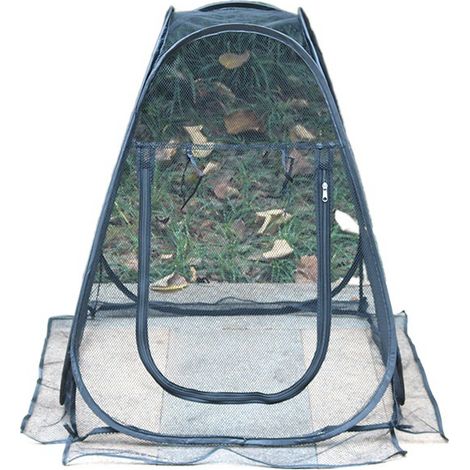 Tente moustiquaire autoportée, légère et aérée, protection anti-insectes pour camping et jardin (1/4)