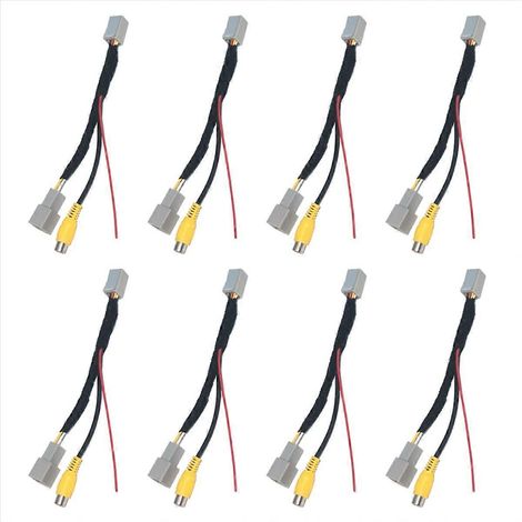 Adaptateur de câble convertisseur vidéo pour caméra de recul de voiture 8X pour ASX GF ZJ (1/5)
