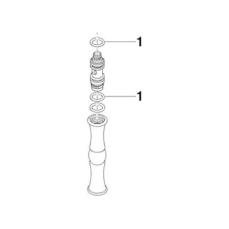 Dornbracht 90300100700-00 Pièces de rechange pour raccordement