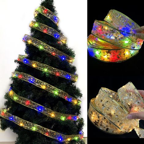Guirlande Lumineuse LED 4M avec Fil de Cuivre Souple - Décoration Éclairage Fête pour Noël, Jardin, Terrasse et Intérieur (1/5)
