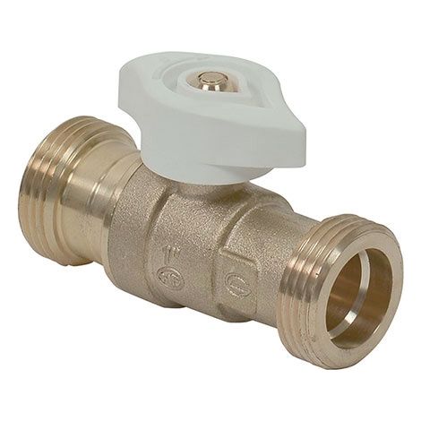 Robinet joint plat gaz MOP 0,5 - mâle G3/4" - DN15