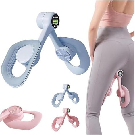 Entraîneur Musculaire Pelvien Rotatif 360°, Tonifie Intérieur Cuisses, Design Antidérapant, Fitness Maison (1/4)