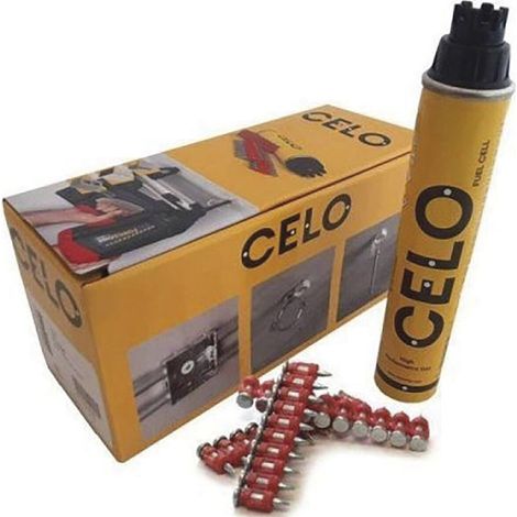 Celo Premiumnagel Force ONE - Stahlnägel XHA 3x22 + Gaskartusche - 800 Nägel (1/5)