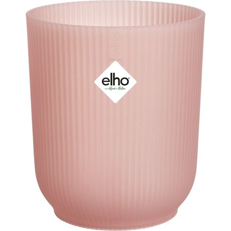 Elho Blumentopf Vibes Fold Orchidee Ø 13 x 15 cm glasiertes Rosa (1/3)
