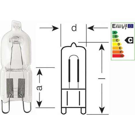 LAMPES G9 DICHROIQUES HALOPAR POUR ACCESSOIRES - 66733