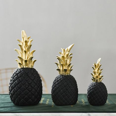 Moderne skandinavische Ananas-Dekoration aus Kunstharz für Wohnzimmer, Weinkeller, Fenster, Büro, Inneneinrichtung (1/5)