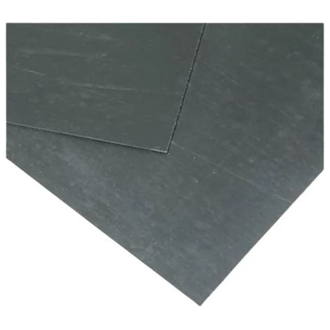 Feuille d'étanchéité RS PRO Fibre comprimée 750 x 500mm, Epaisseur 1.5mm Noir ( Prix pour 1 )