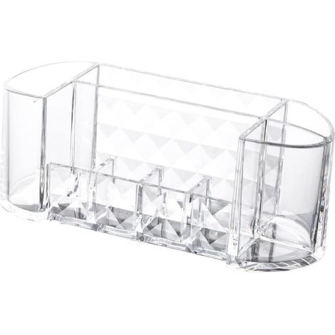Porte-maquillage Organisateur Outils De Maquillage Présentoir à Plusieurs Compartiments Support Organisateur De Cosmétiques Pour Bureau (1/5)