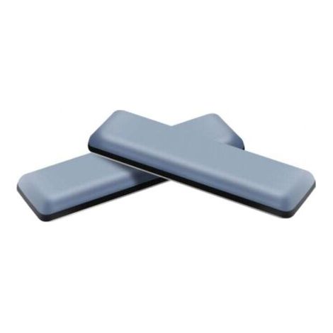 8 selbstklebende Teflonplatten für Möbel – 70 x 19 mm (quadratische Form) – professionelle Gleitplatten für Schaukelstühle/PTFE (Teflon) Gleitplatten. (1/4)