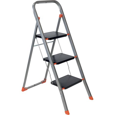 SGABELLO ACCIAIO FACAL TINTO T3 3 GRADINI