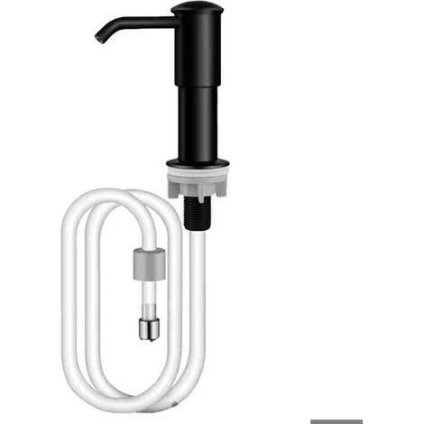 Distributeur de savon intégré pour évier de cuisine, avec pompe et tube d'extension de 100 cm. (1/5)
