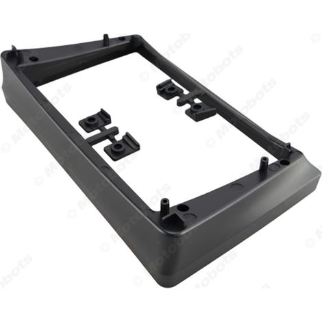 Car audio/video modification frame bracket for 2016 Hyundai I-40 9-inch large screen navigation system. (1/2)