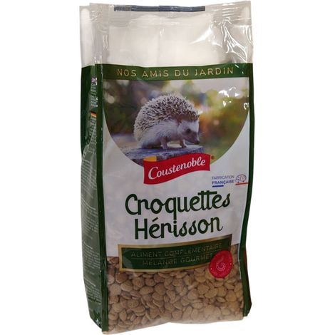 Nourriture croquettes pour hérissons 1kg - Coustenoble