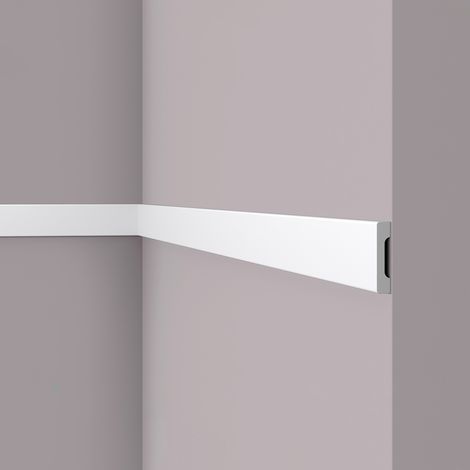 Panel moulding NMC WD4 WALLSTYL Noel Marquet Decorative moulding Moulding for decoration timeless classic design white 2 m (1/5)