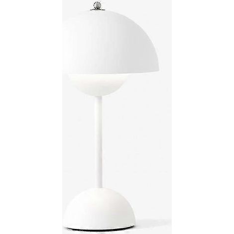 Veilleuse champignon nordique - Lampe de table LED en forme de bouton de fleur, lampe de chevet USB pour chambre nuptiale, bureau, chambre à coucher - Décoration moderne et épurée ZY (1/5)