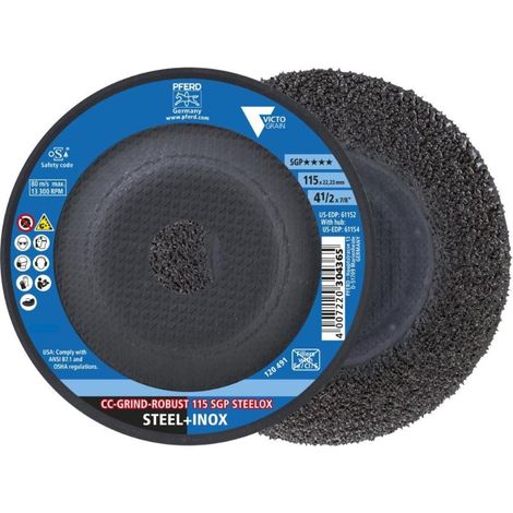 PFERD disco cc-grind-robust 115 sgp steelox 64195116 , Disco Cc-Grind-Robust 115 Sgp Steelox 64195116 de la marca Caballito Pferd.