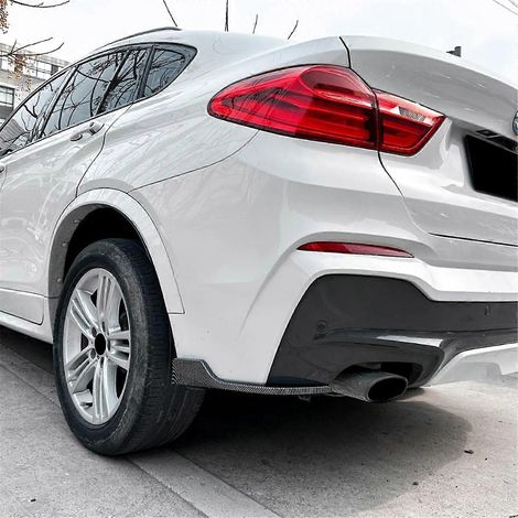 Protection de spoiler de pare-chocs arrière pour BMW X4 F26 (2014-2018) - Accessoires (1/4)
