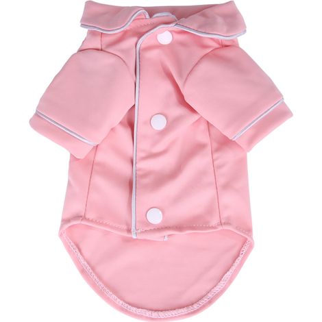 Chien Pet Pyjamas Accueil Teacup Chien Petit Chien Teddy Vêtements Chat Vêtements(Poudre S) (1/5)