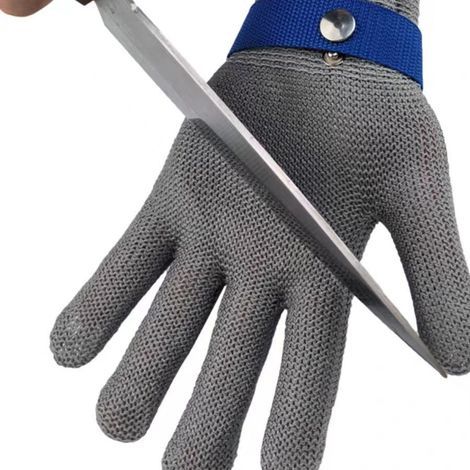Gant Anti Coupure Cuisine Protection Niveau 9 Gants Protection Cuisine pour Filet de Poisson, Découpe de Viande, D'huîtres et Sculptu (XL) (1/5)