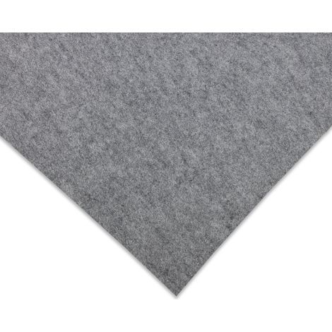Rouleau de Feutre Aiguilleté Ep = 4,4 mm, Isolation acoustique légère, Gris, 200 x 300 cm