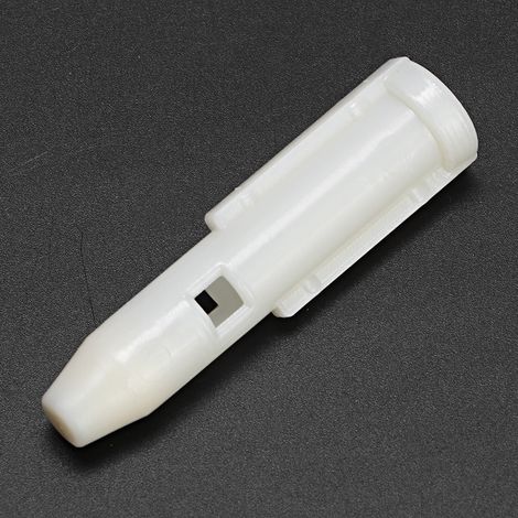 Manicotto di adattamento per pomello del cambio bianco compatibile con Peugeot 206 207 306 307 308 (1/5)