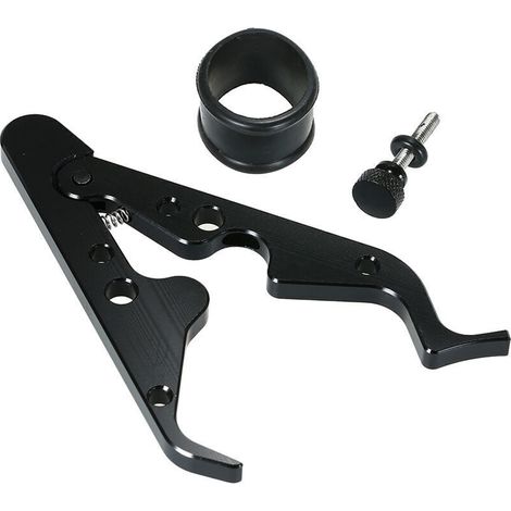 Universel Moto Regulateur De Vitesse Assistance Accelerateur Poignet Poignee De Verrouillage Crampon Aluminium Avec Anneau En Silicone Proteger Poignee D'Accelerateur (1/4)
