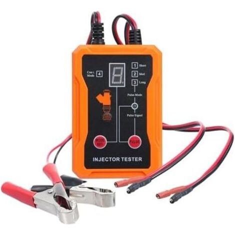 Outil de Nettoyant pour Testeur D'injecteur Carburant 8 Modes D'impulsion Protection Court-circuit 12V - (1/5)